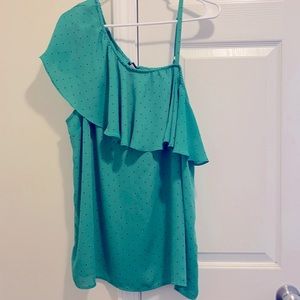 Green blouse Torrid